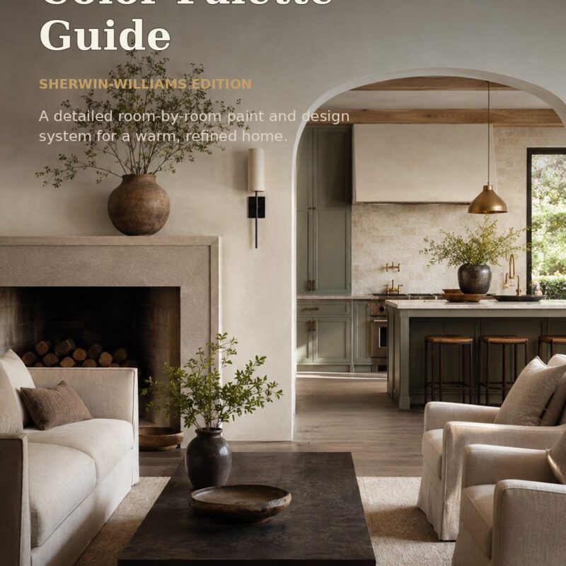 Modern Farmhouse Sherwin-Williams Color Palette Guide